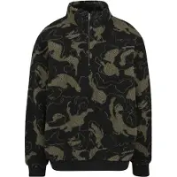 Urban Classics Pattern Fleece Oversized Jacka