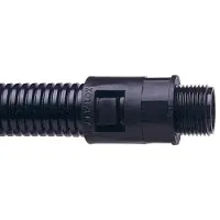 ABB AL28/M25/A/BL, Svart, Nylon, Polyamid, Metrisk, M25, 28 mm, 152 mm