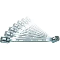 Stahlwille 2021-07-29 96430101 Dubbel-länknyckel-sats 8 mm, 9 mm, 10 mm, 11 mm, 12 mm, 13 mm, 14 mm, 15 mm, 16 mm, 17 mm, 18 mm, 19 mm, 20 mm, 22 mm Output