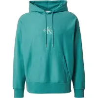 Calvin Klein Jeans Sweatshirt petrol / vit