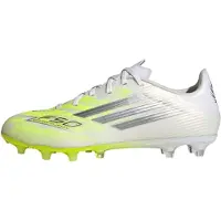 Adidas F50 Sparkfusion League Low Cut Fg/ag Born For Goals - Vit/silver/gul Dam, storlek 35½