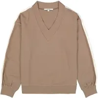 Garcia Sweatshirt karamell / vit