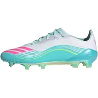 Adidas F50 Messi Elite Fg Aurora Radiante - Vit/lucid Pink/flash Aqua - Gräs (Fg), storlek 48