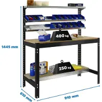 Simonwork (bancos De Trabajo) Bt1 Arbetsbänk 1445x910x610 Mm