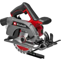 Einhell TE-CS 18/165-2 Li - Solo Cirkelsåg batteridriven 165 mm exkl. batteri/laddare, Utan laddare, inkl. parallellanslag 18 V