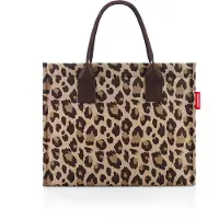 Reisenthel daily shopper, Svart, Brun, Polyester, Toteväska, Monokromatiskt