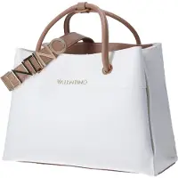 Valentino Handväska 'Alexia' beige / vit
