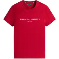 Tommy Hilfiger Logo Slim Jersey T-Shirt