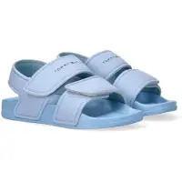 Tommy Hilfiger Logo Double Hook And Loop Sandals