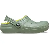 Crocs Classic Fodrad Termoplast Barn Mossklossar
