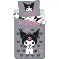 Hello Kitty Kuromi sängklädsel 140×200 cm, 70×90 cm