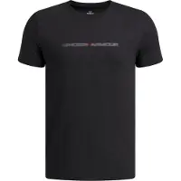 Under Armour T-shirt - Oskärpa i ordmärket - Svart - - 10-12 år (140-152) - T-shirt
