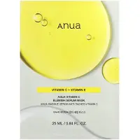 ANUA Vitamin C Fläckserum Skönhetsmask, 1 Ark, 25ml (0,84 fl oz)