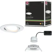 Paulmann 93448 Nova Inbyggnadsbelysning LED LED 6 W Matt vit
