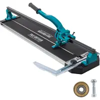 Vevor 800 mm Kakelskärare Enkel skena Manuell kakelskärare 3/5 tums lock med exakt laserpositionering Manuella kakelskärare Verktyg för precisionsskärning