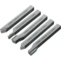 Proxxon Tillbehörsset ; HSS; 8x8x80 mm; 5 st.