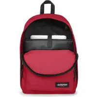 Eastpak Ryggsäck 'Out Of Office' röd / svart / vit