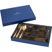 Villeroy & Boch Manufacture bestickset (16 delar, bronsfinish)