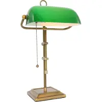 Steinhauer Skrivbordslampa Ancilla, Brun / mässing, Arbetsrum / kontor, Metall, Bordslampa