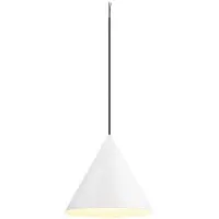 SLV Hänglampa Magico, dimbar, Vitt / opal, Vardagsrum / matsal, Aluminium / grå / zink, Modern, Pendellampa