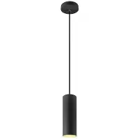 SLV Hänglampa Enola, dimbar, Svart, Vardagsrum / matsal, Aluminium / grå / zink, Modern, Pendellampa