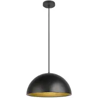 SLV Hänglampa Forchini M, dimbar, Svart, Vardagsrum / matsal, Metall, Modern, Pendellampa