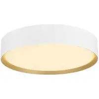 SLV Taklampa Decona, dimbar, Vitt / opal, Badrum, Aluminium / grå / zink, Modern, Taklampa
