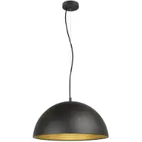 SLV Hänglampa Forchini M, dimbar, Svart, Vardagsrum / matsal, Metall, Modern, Pendellampa