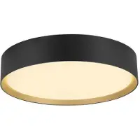 SLV Taklampa Decona, dimbar, Svart, Badrum, Aluminium / grå / zink, Modern, Taklampa