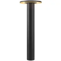 SLV Utomhusbelysning , I-Ring, Svart, Aluminium, Modern