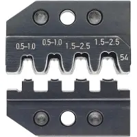 Knipex 97 49 54 Crimpinsats Modularkontakt 0.5 till 2.5 mm² Passar märke 97 43 200, 97 43 E, 97 43 E AUS, 97 43 E UK, 97 43 E US