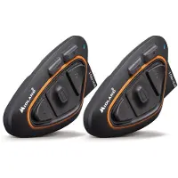 Midland BTX1 Pro S, 800 m, Svart, Orange, Vattentät, IPX6, 23 h, 2 h