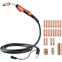 Vevor 250A MIG-svetspistol med 4,5 m kabel, kompatibel med Millermatic 200, 210, 212, 250, 250X, 251, 252 svetsar, lämplig för 0,030", 0,035" och 0,045" svetstrådar