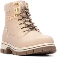 Xti för kvinnor. 14463102-BEIGE Ankelstövlar 144631 beige (40), Karta, Zip, Casual