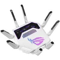 Asus ROG Rapture GT-BE19000AI - Trådlös router 6-portars switch - 10GbE, 5GbE, 2.5GbE, Wi-Fi 7 - WAN-portar: 2 Quad-Band
