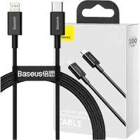 Baseus Superior Series USB-C / Lightning-kabel - 1m, 20W - Svart