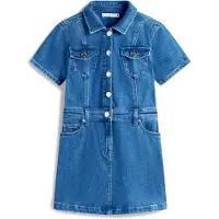 Tommy Hilfiger Denim Short Sleeve Trucker Dress