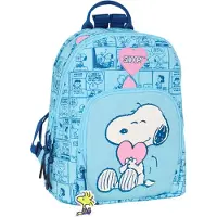 Safta Mini Snoopy Love 9.75l 27x33x10 Cm Ryggsäck