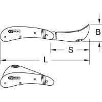 Ks Tools 907.2185 907.2185 Fällkniv