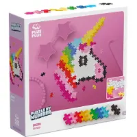 Plus plus Pussel Stad Antal - 250 st. - Unicorn - - One Size - Klossar