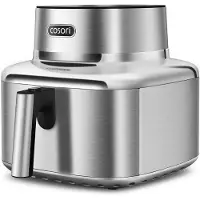Cosori Iconic Single - Varmluftsfritös - 6.2 liter - 1725 W - rostfritt stål