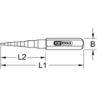 Ks Tools 1302031 Stegnyckel Stegnyckel