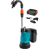Gardena 2000/2 P4a Batteridriven Rentvattenspump 18v