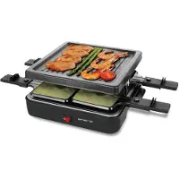 Emerio RG-120656 - Raclette/grill - 600 W - svart