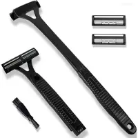 INF Vikbar Rakhyvel med Utbytbara Blad Black