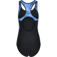 Mountain Warehouse Womens/Ladies Take The Plunge Printed One Piece Swimsuit (Purple)