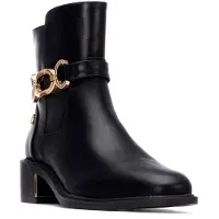 Xti för kvinnor. 14439801-NEGRO Ankelstövlar 144398 svart (35), 3 till 5 cm, Zip, Casual