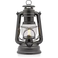 Feuerhand LED Lantern Baby Special 276 S, mörkgrå