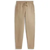 Ralph Lauren för pojkar. 323799362502 Joggingbyxor i brun fleece (8/9años= 140/149cm), Beige, Casual, Bomull, barnmode