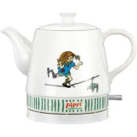 Pippi Keramisk vattenkokare - 0,8 liter - Pippi Circus design